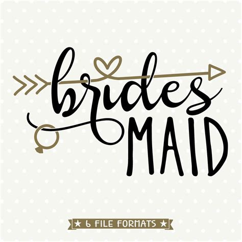 Download 146+ Bridesmaid SVG Files Cut Images